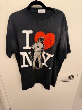 Ryoko Rain x Inwayoveryourhead I Love NY Derek Jeter Tee Black XL